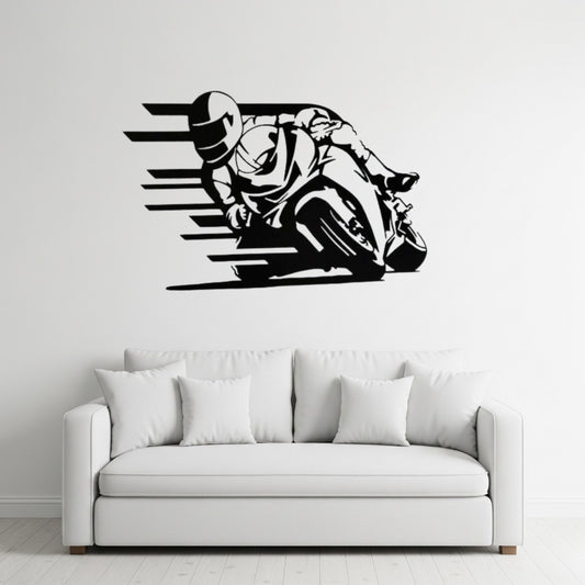 Speed Demon Motorcycle Wall Art